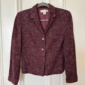 Vintage Women's Tweed Blazer Jacket